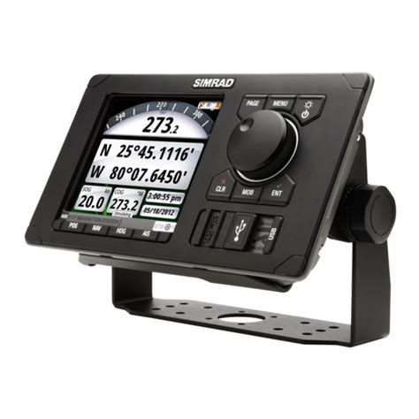 SIMRAD MX610 OPERATOR AND INSTALLATION 